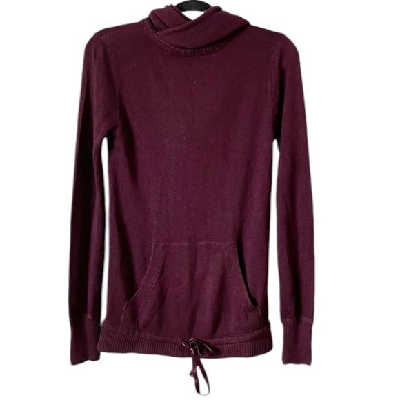 Lululemon Sweet Savasana Pullover Hooded Sweater Heathered Bordeaux Size 4 - Picture 5 of 16